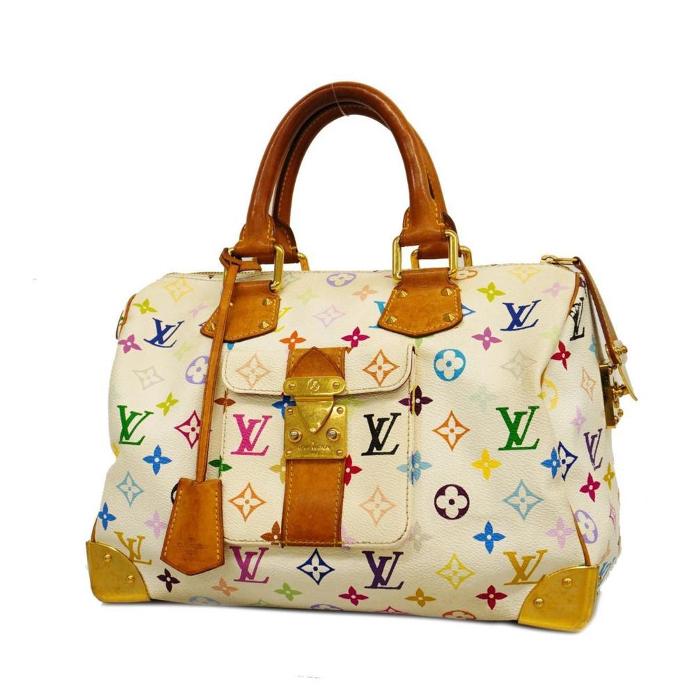 Louis Vuitton Handbag Monogram Multicolor Speedy 30 M92643 Bronze Ladies